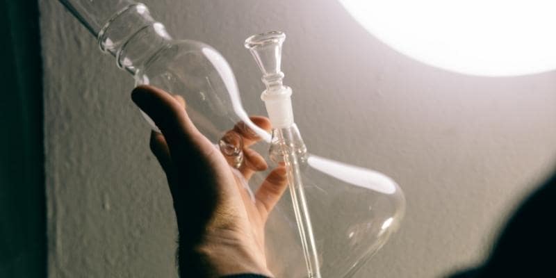 Empty the Bong Water After Smoking